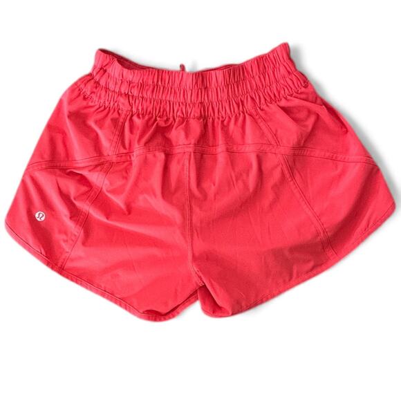 Lululemon Women’s Track That High Rise Lined Shorts in Pink size 6 - Picture 4 of 10